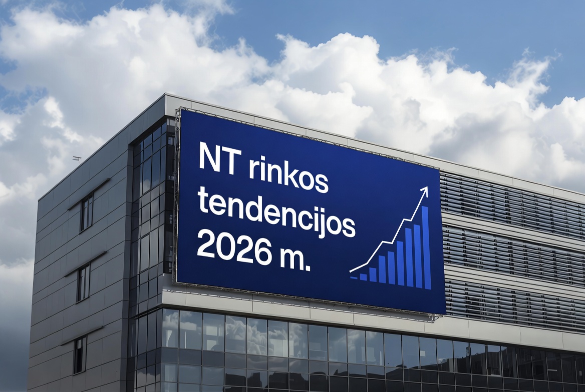 NT rinkos tendencijos 2026: ko tikėtis?